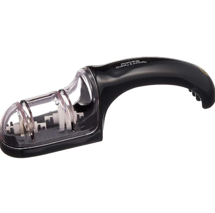 Shimomura Handheld Whetstone, portable and easy to use, perfect for home kitchen use.