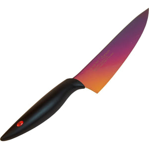 Sumikama Kasumi Titanium Knife, 200 mm, opal finish blade ideal for precision slicing