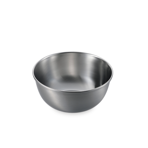 Enzo Durable Stainless Steel Mixing Bowl with ingredients, offering versatile functionality for home cooks