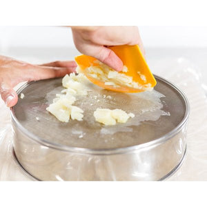 Fine Mesh Sieve 18-8 Stainless Steel Multipurpose Sifter Mesh #30 with fine mesh designed for smooth food preparation