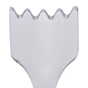 Close-up of Shimomura Clean Corn Scraper with sharp blade for efficient corn stripping