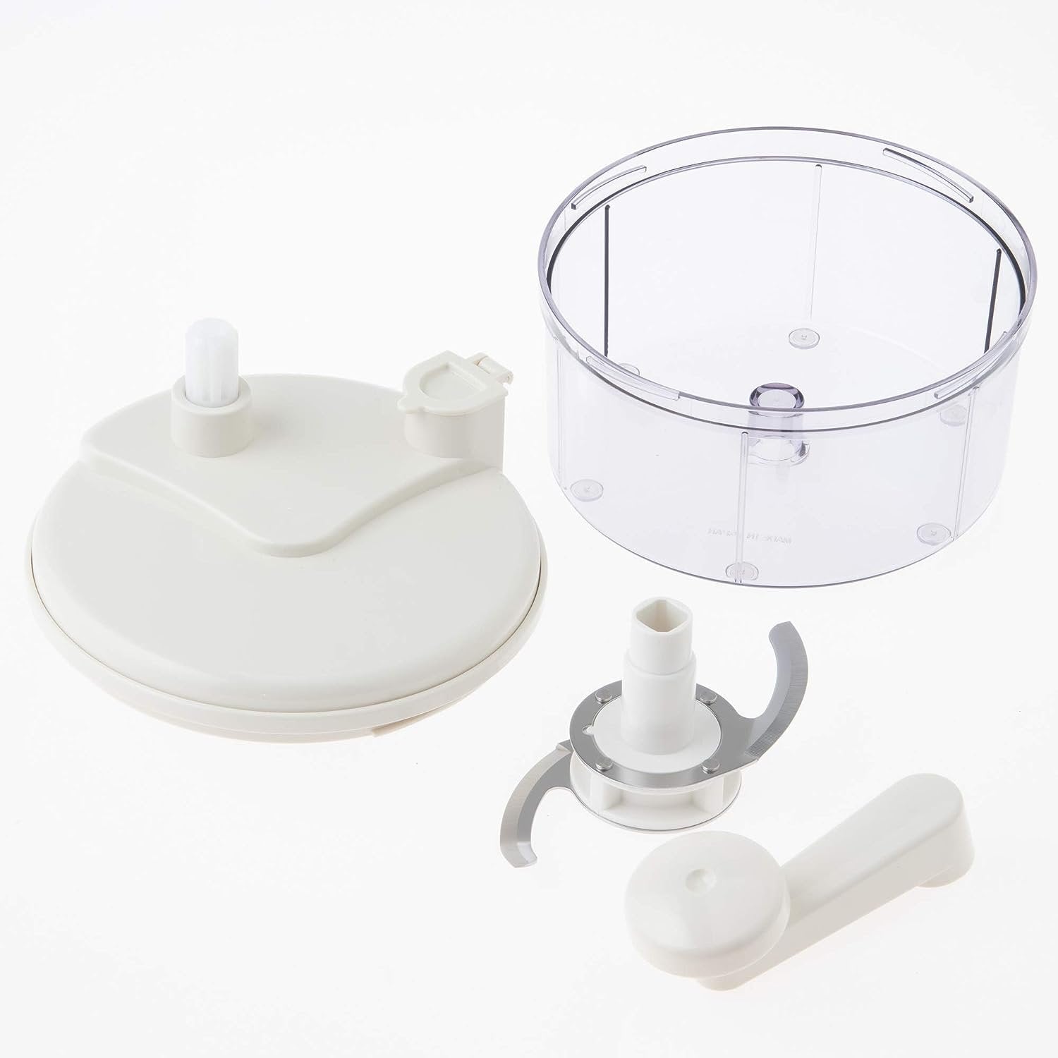 Shimomura Food Chopper with clear bowl, perfect for everyday chopping and consistent ingredient prep