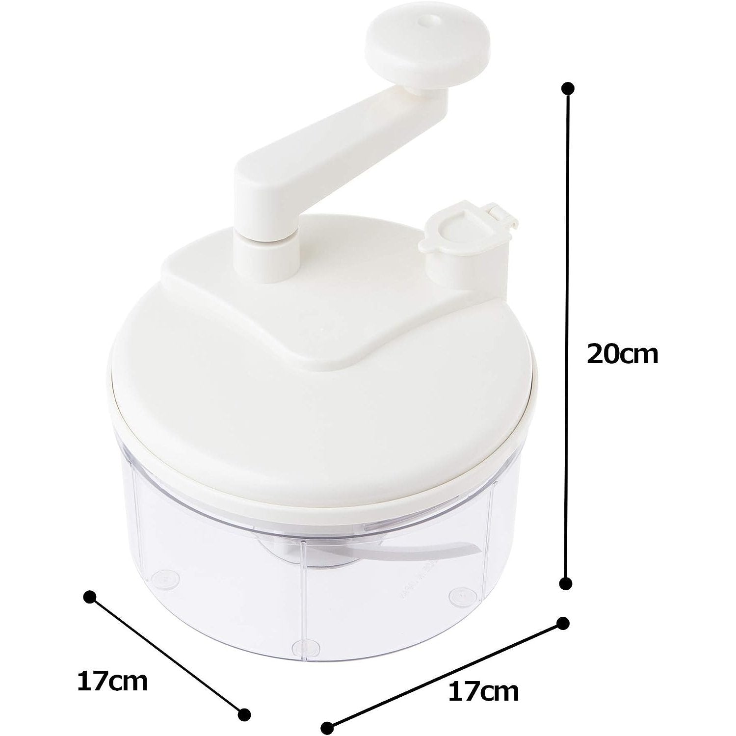 Shimomura Manual Food Chopper Spinning Vegetable Mincer - YOYO JAPAN