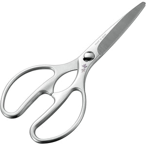 1 piece Shimomura Murato Stainless Kitchen Scissors MTH-401, detachable design, designed for safe and hygienic food prep