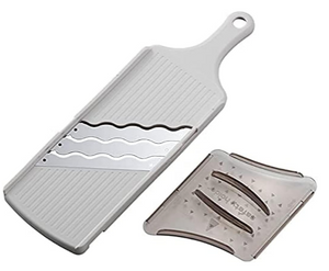 Arnest Triple Speed Japanese Mandoline Slicer in standard size, triple wave blade, perfect for daily kitchen preparation