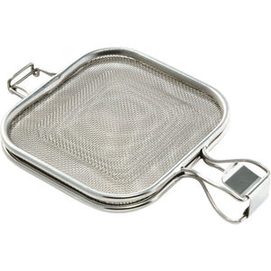 Leye Grill Hot Sand Maker Stainless Steel Mesh LS1515, compact design, ideal for stovetop sandwich grilling.