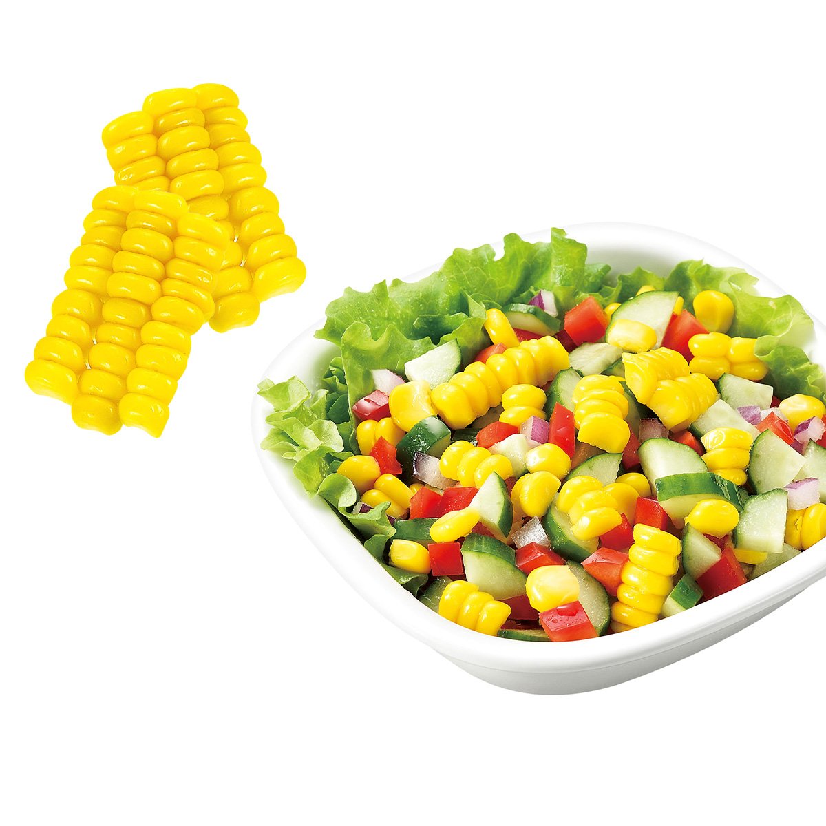 Shimomura Clean Corn Scraper Cob Stripper Tool in 1 piece, compact design, perfect for daily cooking
