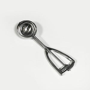 Yukiwa Stainless Steel Disher Ice Cream Cookie Scoop Large 80ml with smooth-release design, ideal for daily scooping