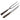 Wooden Handle Japanese Steak Knife & Carving Fork Set, wooden handle steak knife and fork ideal for meat slicing