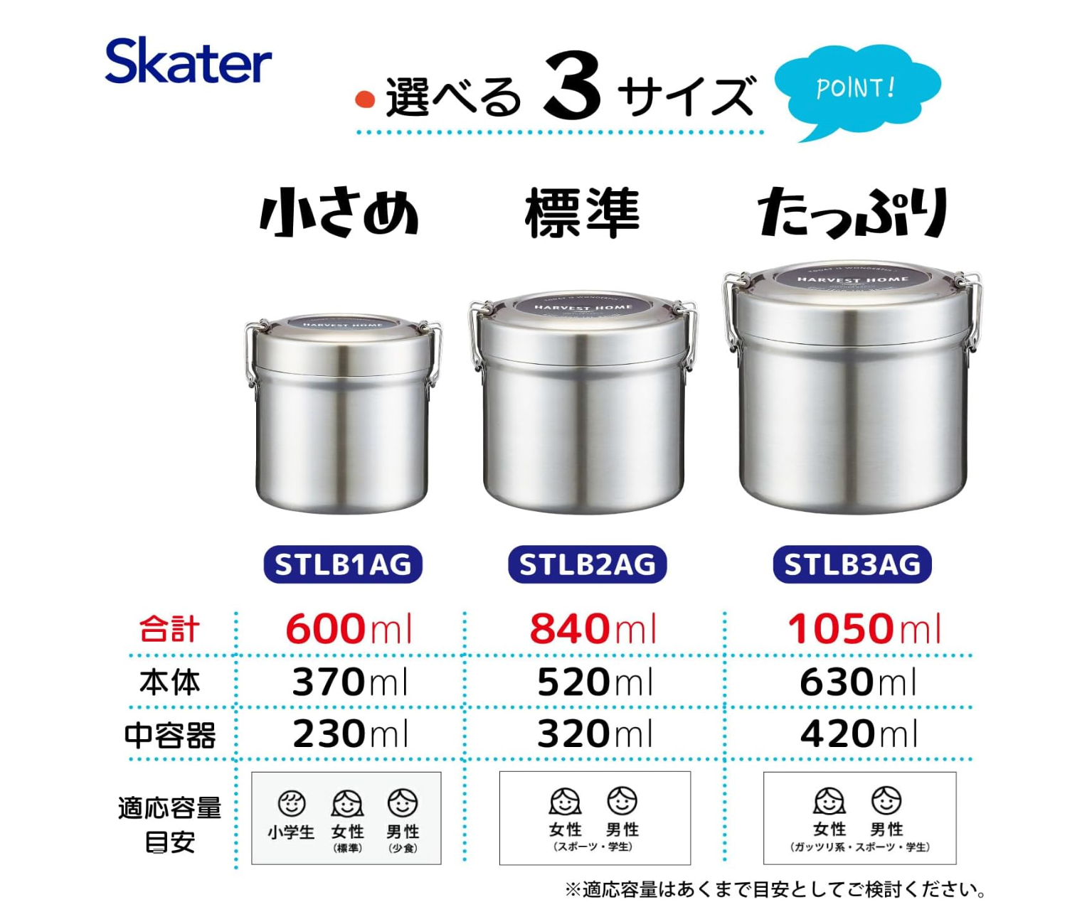 Skater Antibacterial Vacuum Lunch Box - YOYO JAPAN