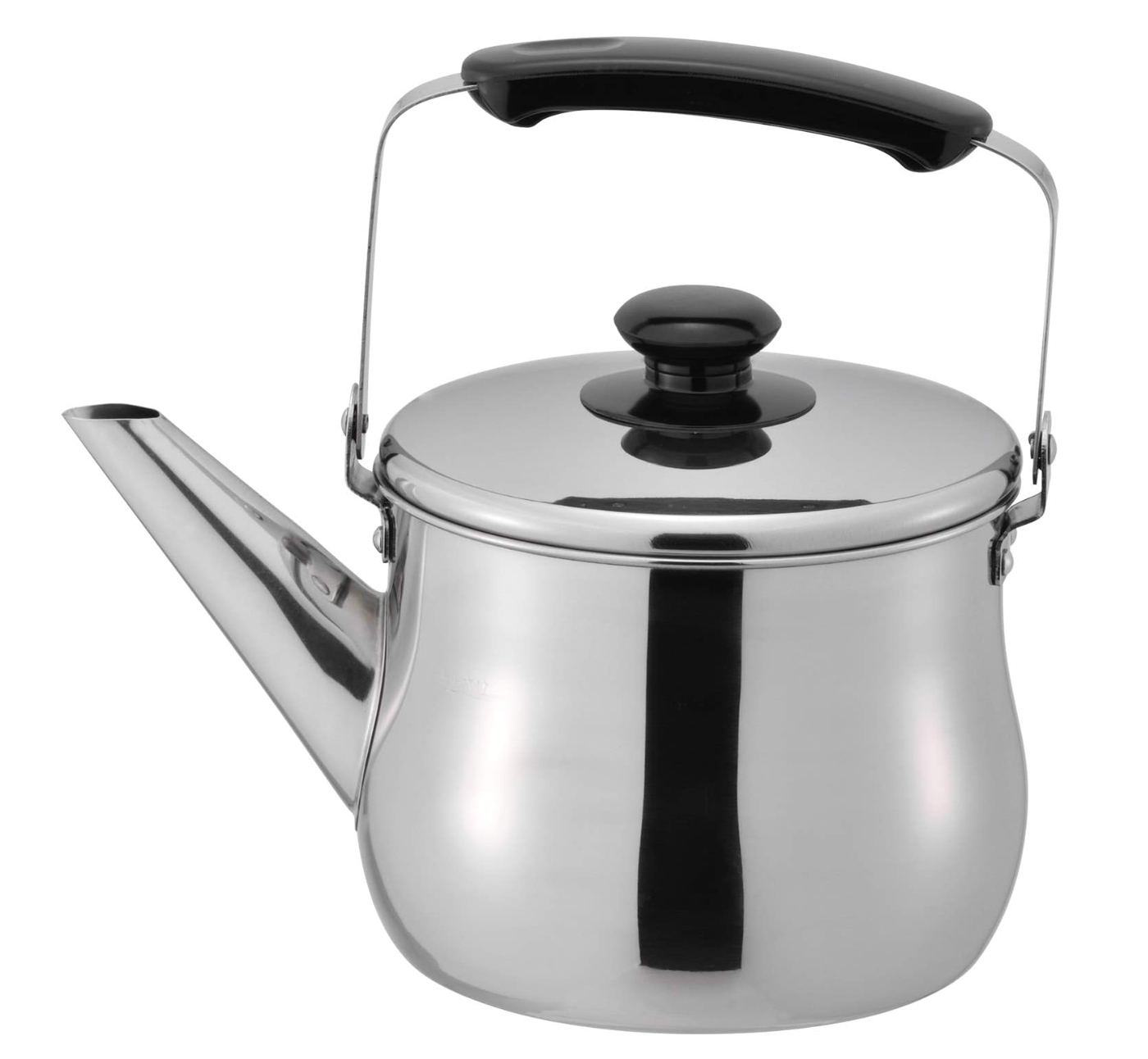 Wahei Freiz RB-1269 Wide Mouth Kettle 2.5L, stainless steel, ideal for home use

