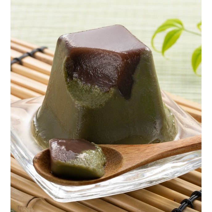 Kiyosen Uji Matcha & Hojicha Pudding Assortment 3 Flavors 6 Pieces