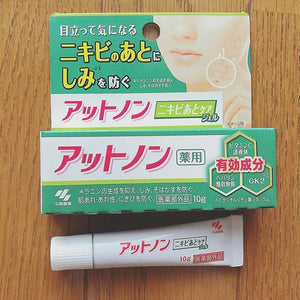 Kobayashi Atnon Gel For Acne Aftercare: Spot & Melanin Prevention 10g - Product For Acne - Prone Skin