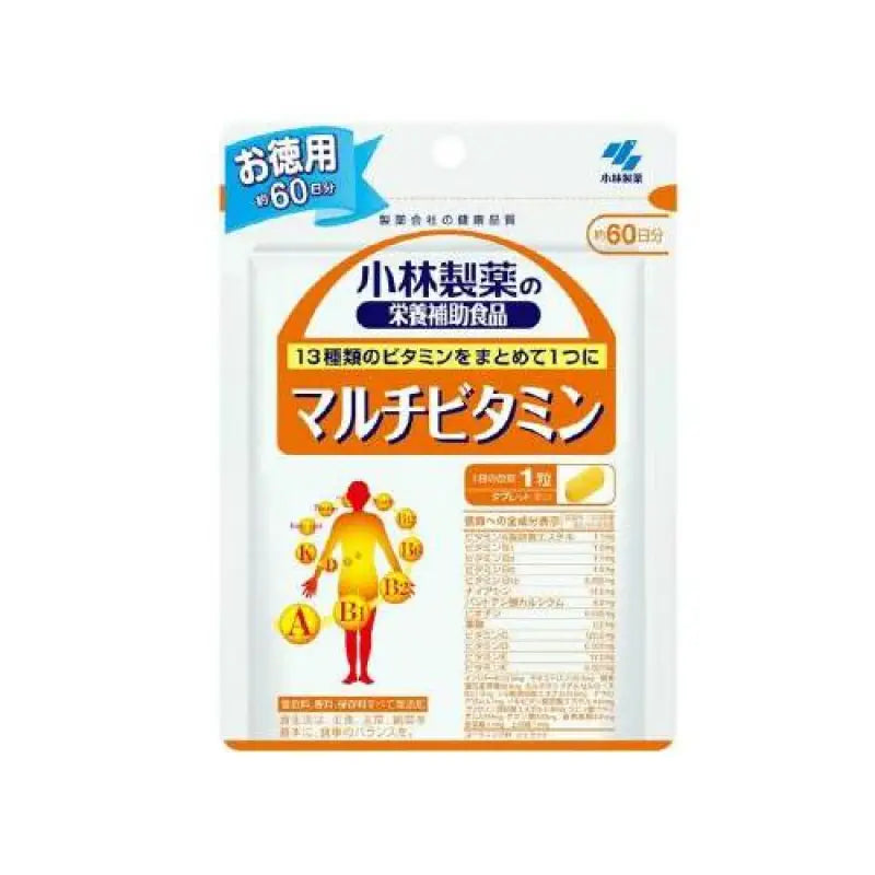 Kobayashi Pharmaceutical human Bu glutamic E 60 capsules - Japanese Vitamins