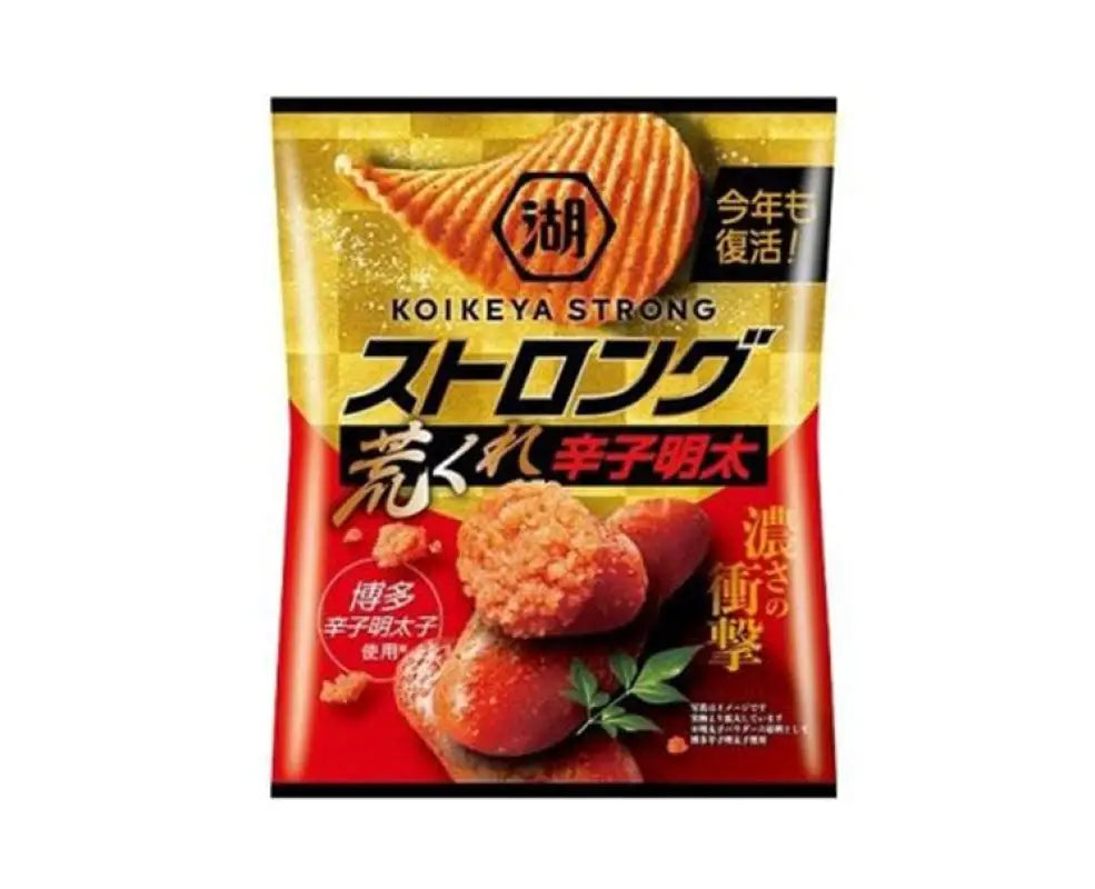 Koikeya Strong Spicy Mentaiko Potato Chips - CANDY & SNACKS