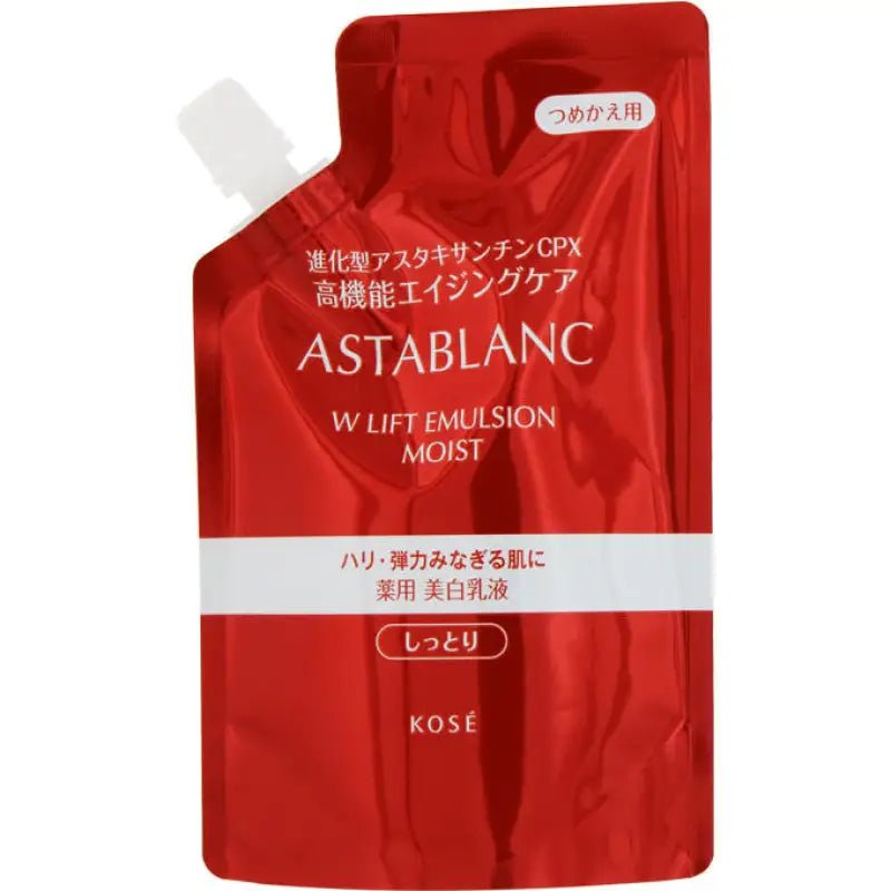 Kose Astablanc W Lift Emulsion Moist 90ml [refill] - Japanese Whitening Emulsion For Aging Care