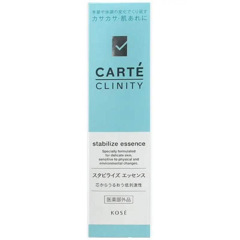 Kose Carte Clinity Stabilize Essence 30ml - Best Japanese For Sensitive Skin Skincare