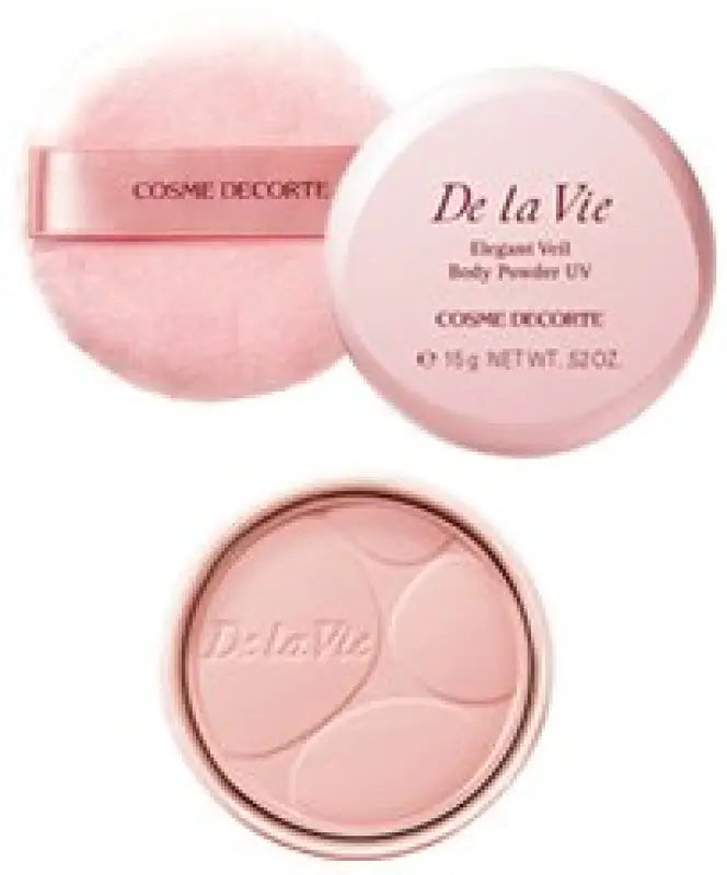 Kose Cosme Decorte De La Vie Elegant Veil Body Powder UV 15g - Japan Makeup