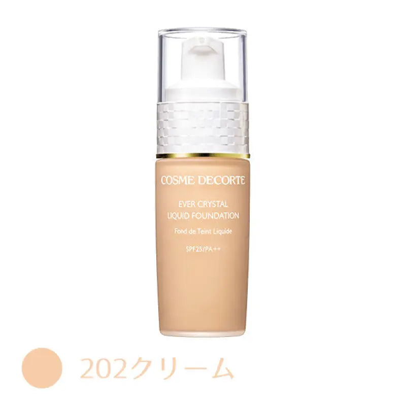 Kosé Cosme Decorté Ever Crystal Liquid Foundation SPF25/ PA + + 201 - Makeup