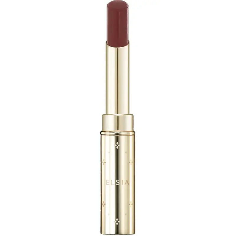 Kose Elsia Platinum Complexion Up Lasting Rouge Br381 Brown 3.5g - Japanese Matte Lipstick Makeup