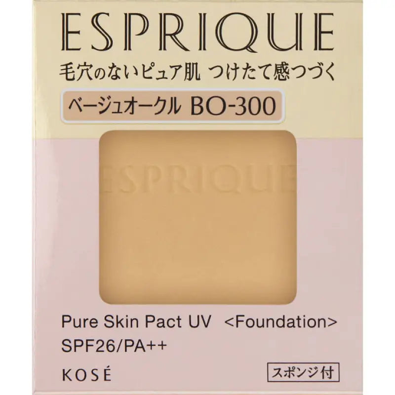 Kosé Esprique Pure Skin Pact UV Foundation BO 300 SPF26/ PA + + 9.3g [refill] - Makeup