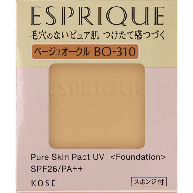 Kosé Esprique Pure Skin Pact UV Foundation BO 310 SPF26/ PA + + 9.3g [refill] - Makeup