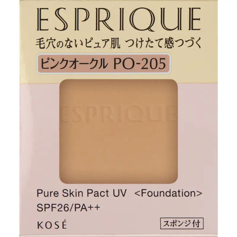 Kosé Esprique Pure Skin Pact UV Foundation PO 205 SPF26/ PA + + 9.3g [refill] - Makeup