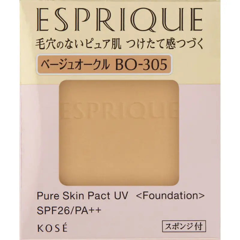Kosé Esprique Pure Skin Pact UV Foundation SPF26/ PA + + BO 305 9.3g [refill] - Makeup