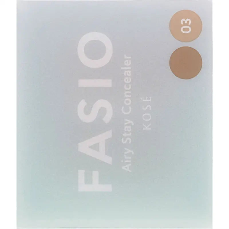 Kose Fasio Airy Stay Concealer 03 Beige Dark 1.5g - Cream Type Skincare