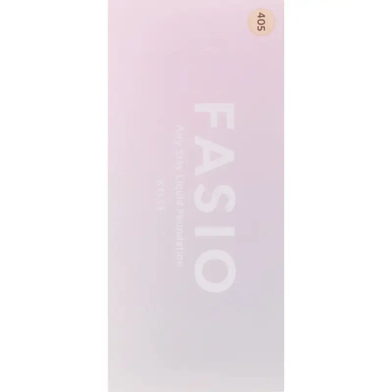 Kose Fasio Airy Stay Liquid Foundation 405 Light Ocher SPF30 PA + + + 30g - Made In Japan Skincare