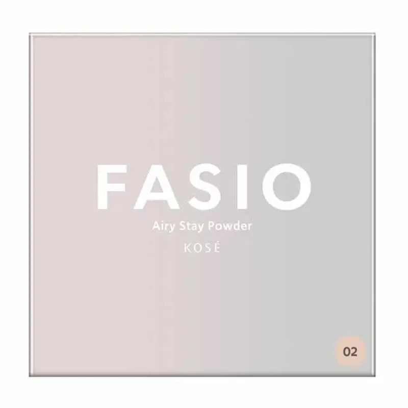 Kose Fasio Airy Stay Powder 02 Beige SPF15 PA + + 10g - Face Made In Japan Skincare