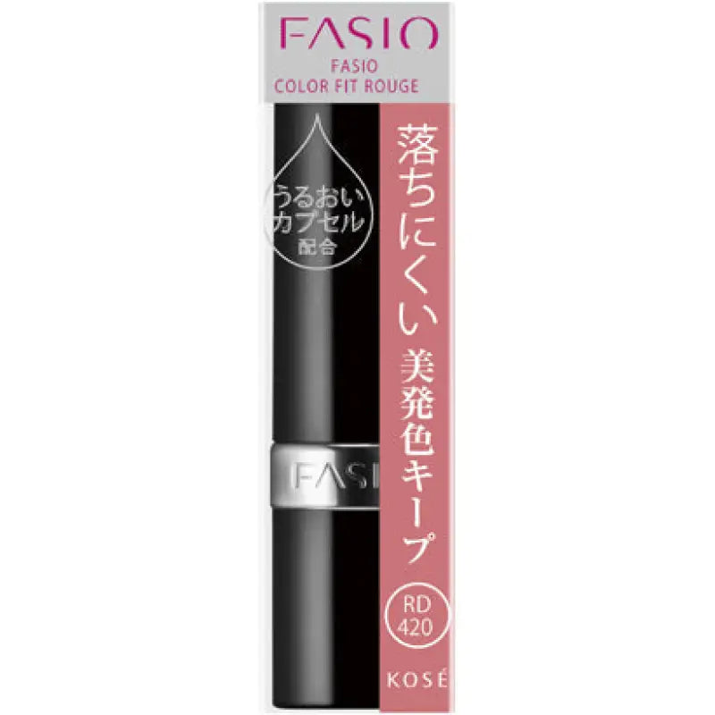 Kose Fasio Color Fit Rouge Rd420 - Japanese Moisturizing Lipstick Makeup Brands
