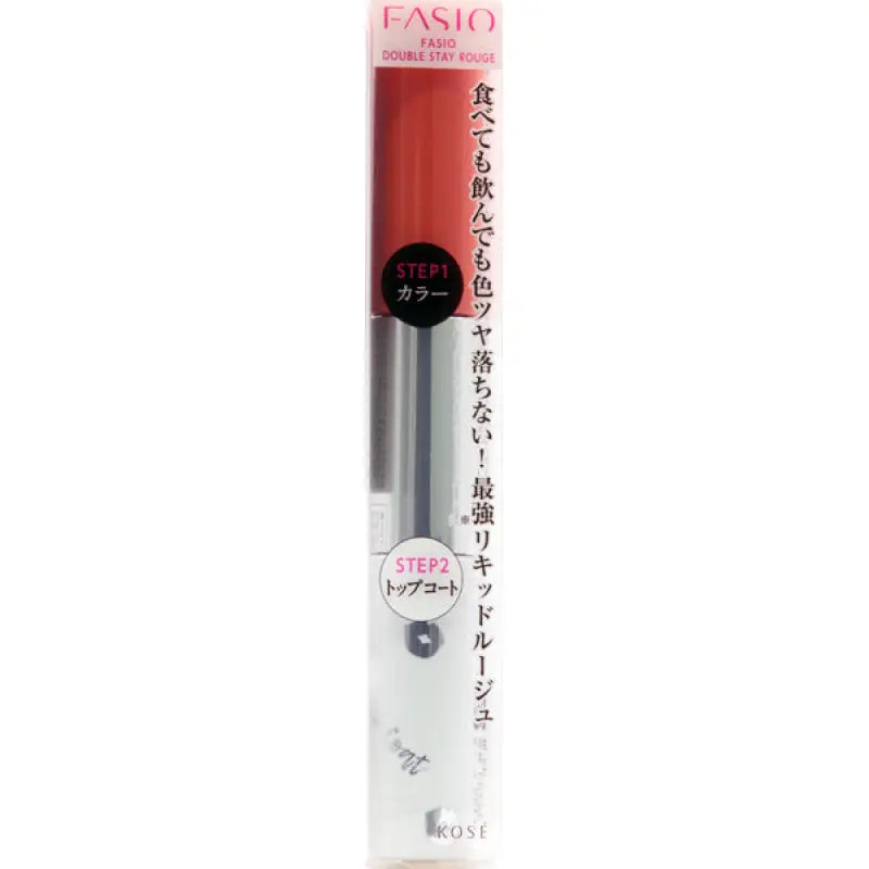 Kose Fasio Double Stay Rouge Or240 10g - Liquid Lipstick Must Try Moisturizing Makeup Products