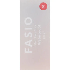 Kose Fasio Multi Face Stick 03 Ms. Pink - Japanese Makeup Products Skincare