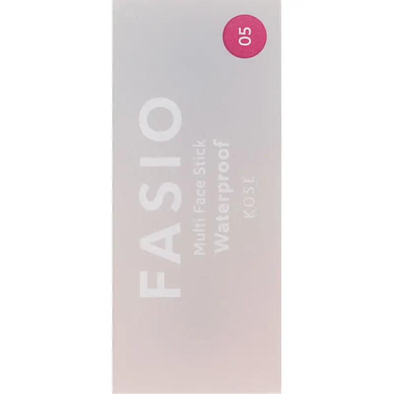 Kose Fasio Multi Face Stick 05 Fresh Berry - Japanese Makeup Products Skincare
