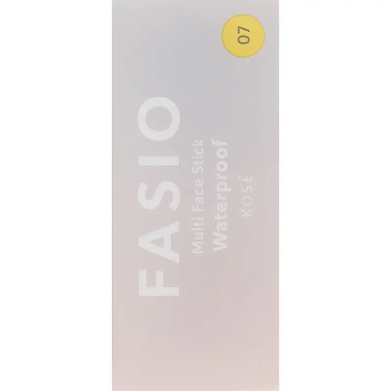 Kose Fasio Multi Face Stick 07 Icy Lemon - Japanese Makeup Products Skincare