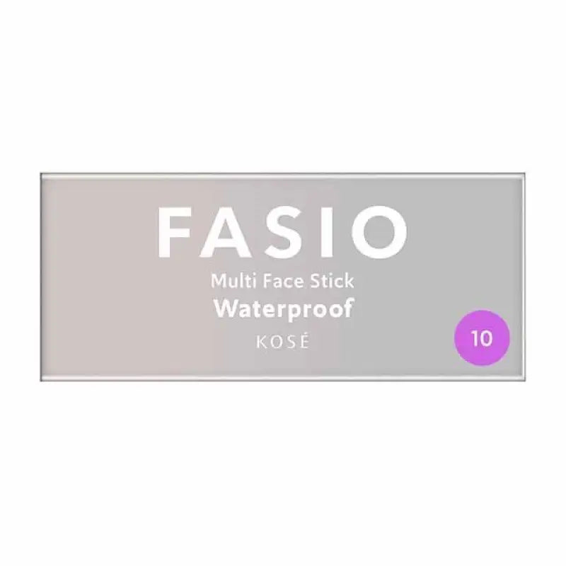 Kose Fasio Multi Face Stick 10 Violet Aurora - Japanese Makeup Products Skincare