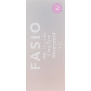 Kose Fasio Multi Face Stick 10 Violet Aurora - Japanese Makeup Products Skincare