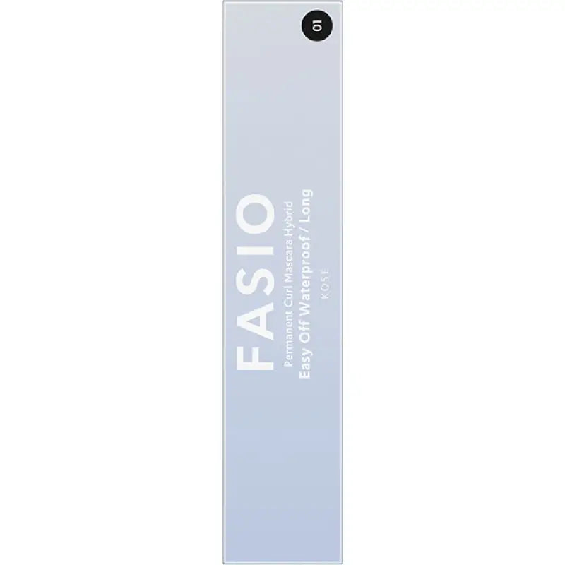 Kose Fasio Permanent Curl Mascara Hybrid Long 01 Black 6g - Japanese Makeup
