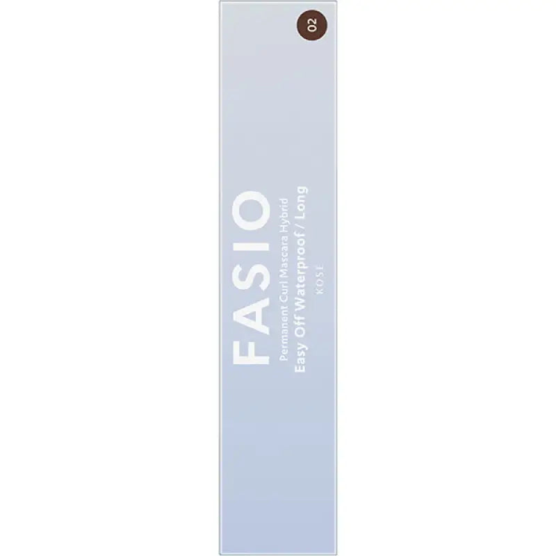 Kose Fasio Permanent Curl Mascara Hybrid Long 02 Brown 6g - Waterproof Brands Makeup