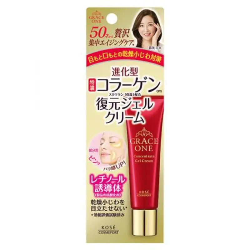 Kose Grace One Instensive Repair Gel Cream 30g - Japanese For Aging Care Skincare