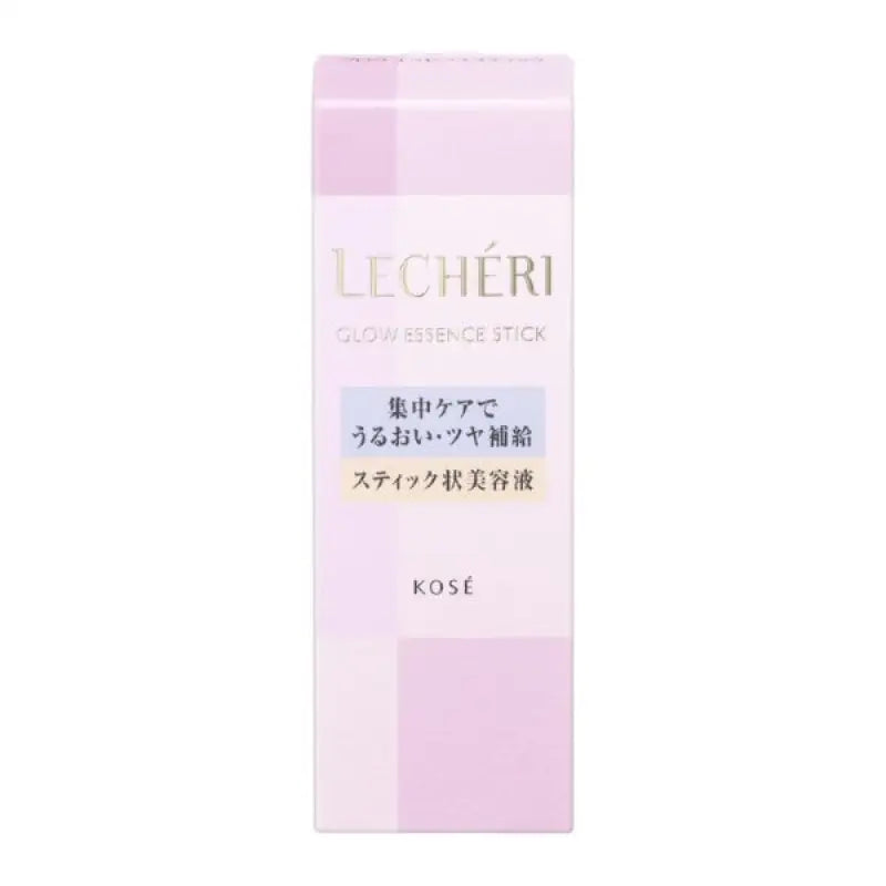 Kose Lecheri Glow Essence Stick 9.5g - Type Provides Natural Looking Gloss Skincare
