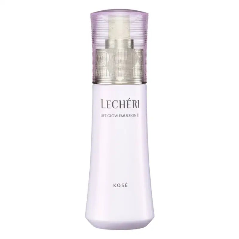 Kose Lecheri Lift Glow Emulsion II Very Moist 120ml - Japanese Milky Lotion Moisturizing Skincare