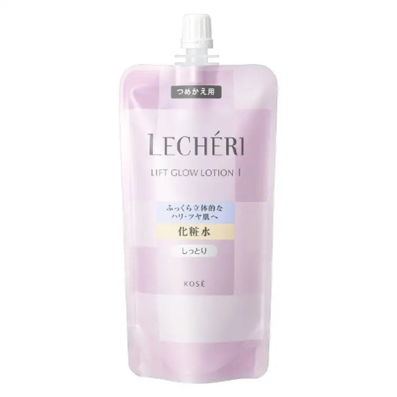 Kose Lecheri Lift Glow Lotion I Moist 150ml [refill] - Facial Hydrating Japanese Skincare