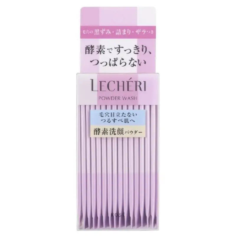 Kose Lecheri Powder Wash 32 Packets x 0.4g - Japanese Facial For Smooth Skin Skincare