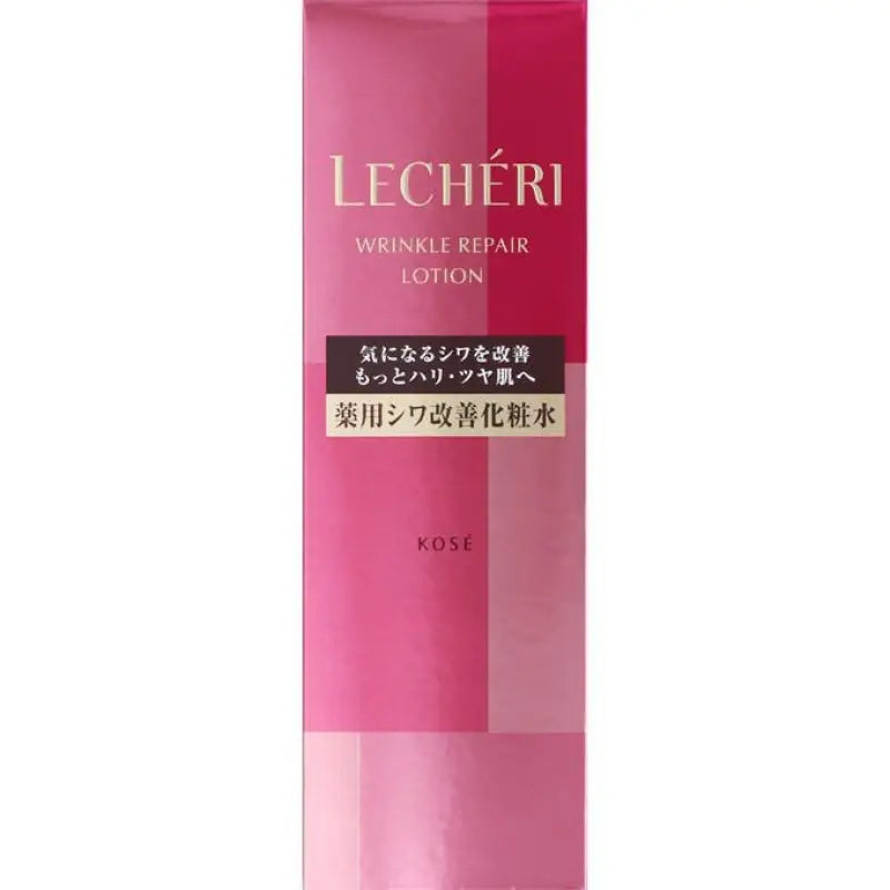 Kose Lecheri Wrinkle Repair Lotion Medicinal Relief Toner 160ml - Skin Recovery Skincare