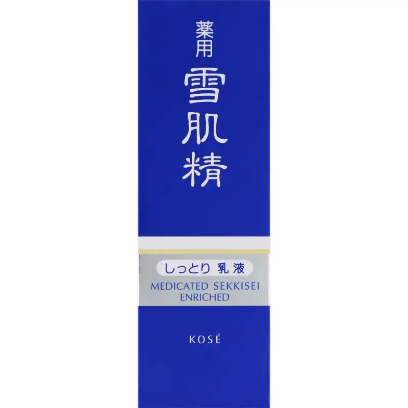 Kose Medicated Sekkisei Enriched Supports Whitening & Elasticity 140ml - Japanese Milky Lotion Skincare