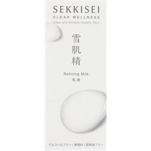 Kose Sekkisei Clear Wellness Refining Milk Emulsion 140ml - Skincare