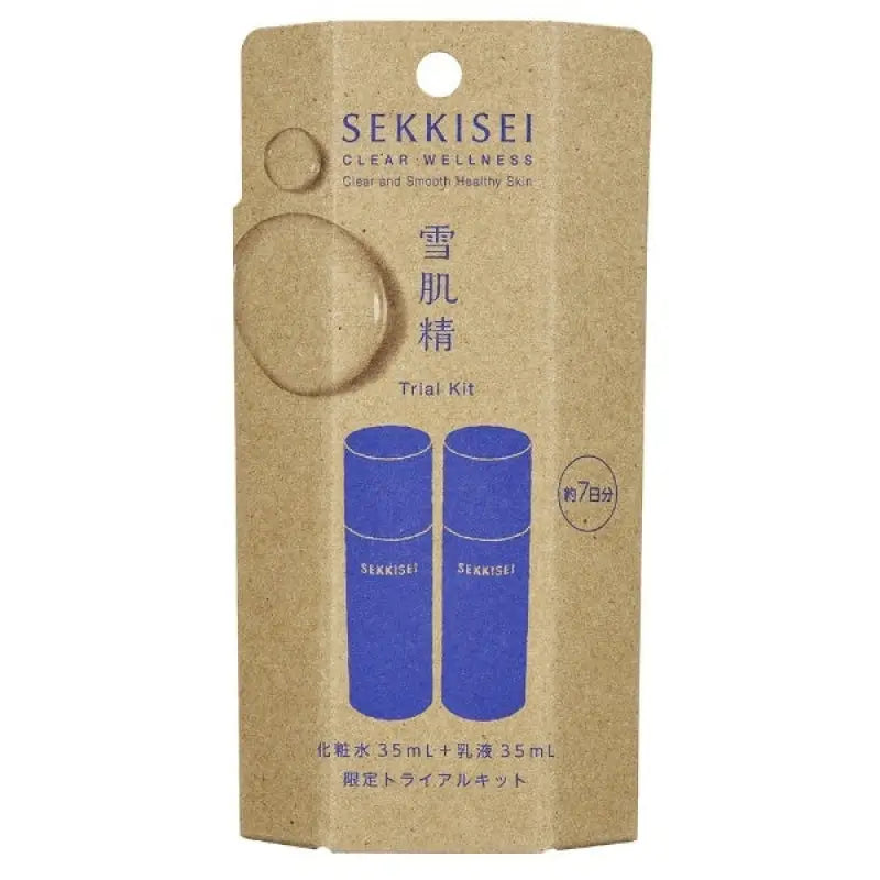 Kose Sekkisei Clear Wellness Trial Kit 2 Items - Moisturizing Lotion Japanese Skincare
