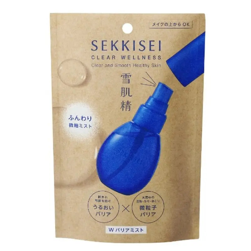 Kose Sekkisei Clear Wellness W Barrier Mist 80ml - Japanese Hydrating Face Skincare